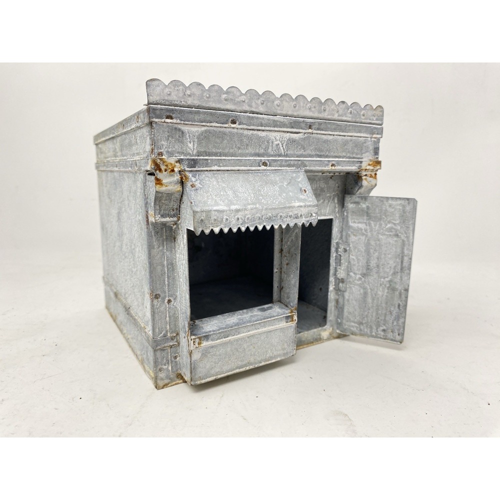 Anthropologie Terrain Concordville Christmas Zinc Building Flower Shop 2023